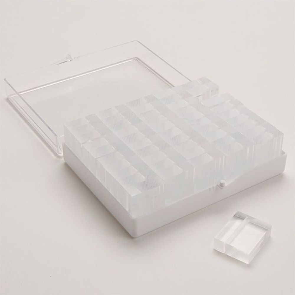 American Metalcraft Rectangle Acrylic Card Holder Set, 1 1/4 x 1 x 1/4 inch -- 1 set