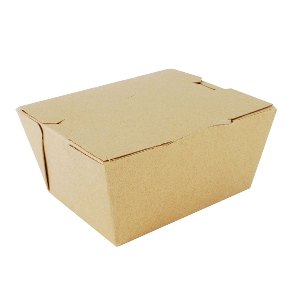 Number 1 Classic Kraft No-Leak Paperboard Container