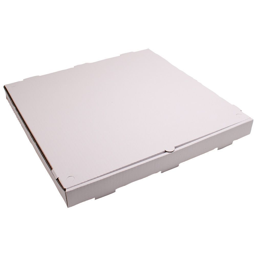 White/Kraft C Flute Pizza Box