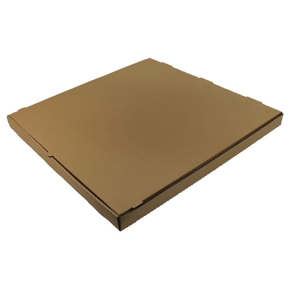 Number 3 Kraft/Kraft C-Flute Die Plain Pizza Box