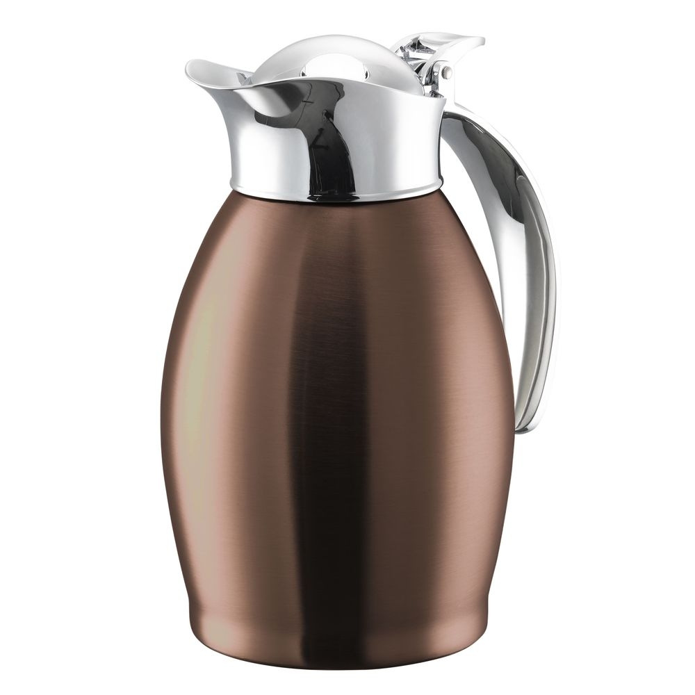 Nicollet Series Rose Gold Finish Stainless Vacuum Insulated Carafe with Flip-Top Lid 0.6 Liter Capacity