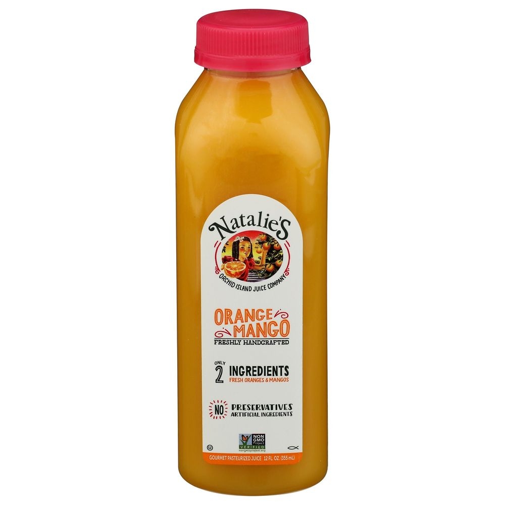 Natalie's Orchid Island Orange Mango Juice, 12 Fluid Ounce -- 6 Per Case