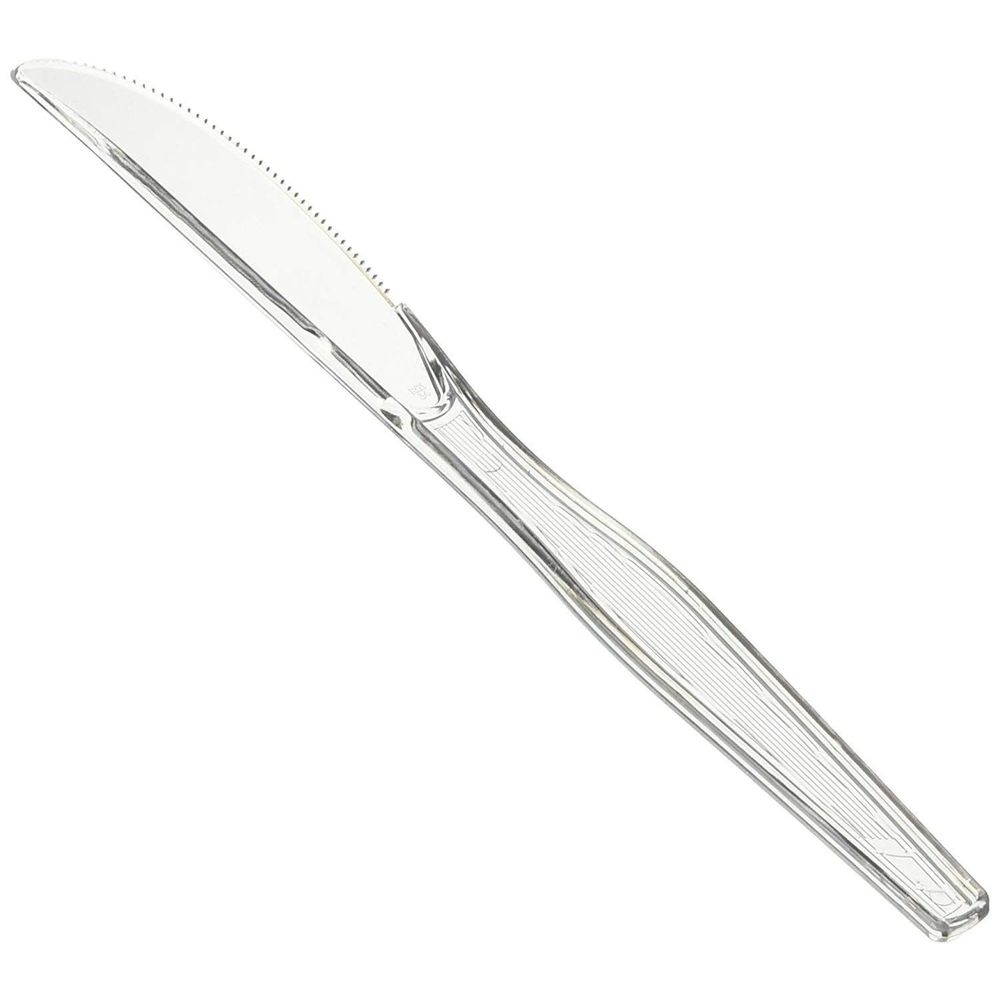Clear Polystyrene Extra Heavy Weight Knife