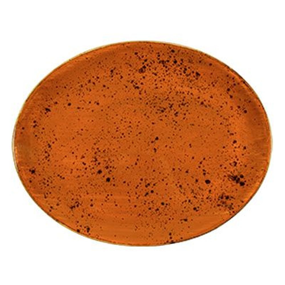 London Terra Collection Oval Terra Cotta Platter