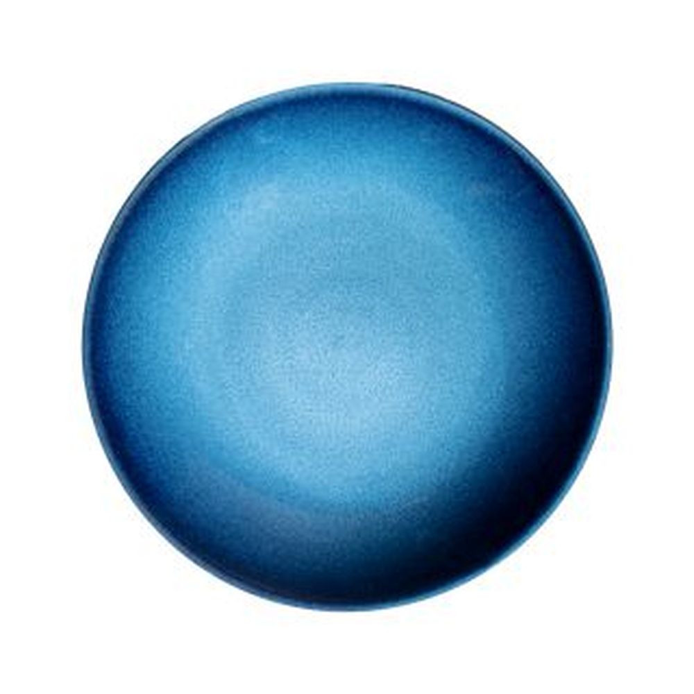 Porcelain 32 Ounce Oceanic Blue Entree Bowl