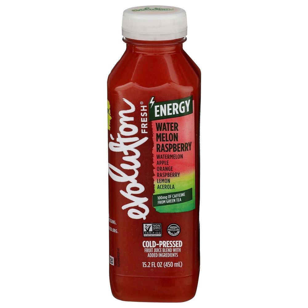 Watermelon Raspberry Energy Juice