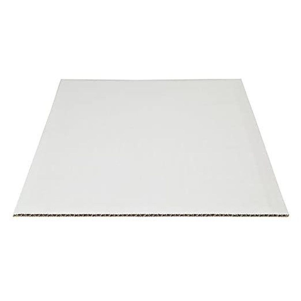 White Double Wall 1/2 Sheet Cake Pad
