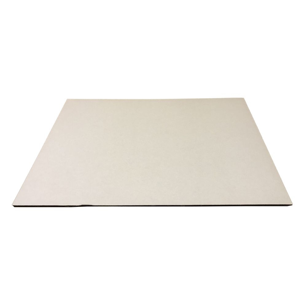 White Double Wall Full Sheet Cake Pad