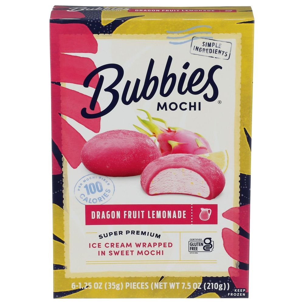 Mochi Dragon Fruit Lemonade Super Premium Ice Cream