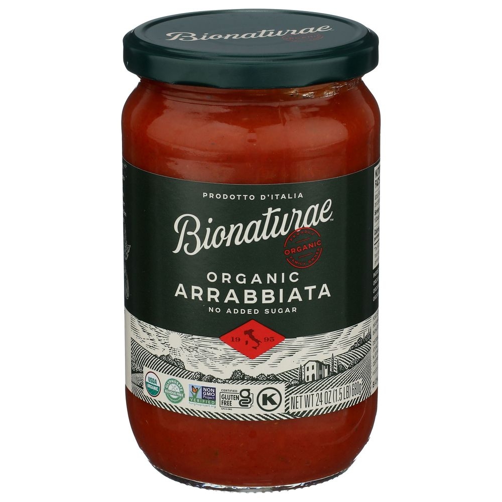 Organic Arrabbiata Pasta Sauce