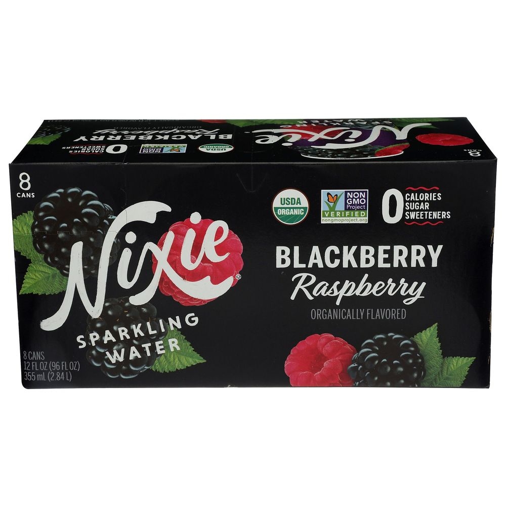 Organic Blackberry Raspberry Sparkling Water