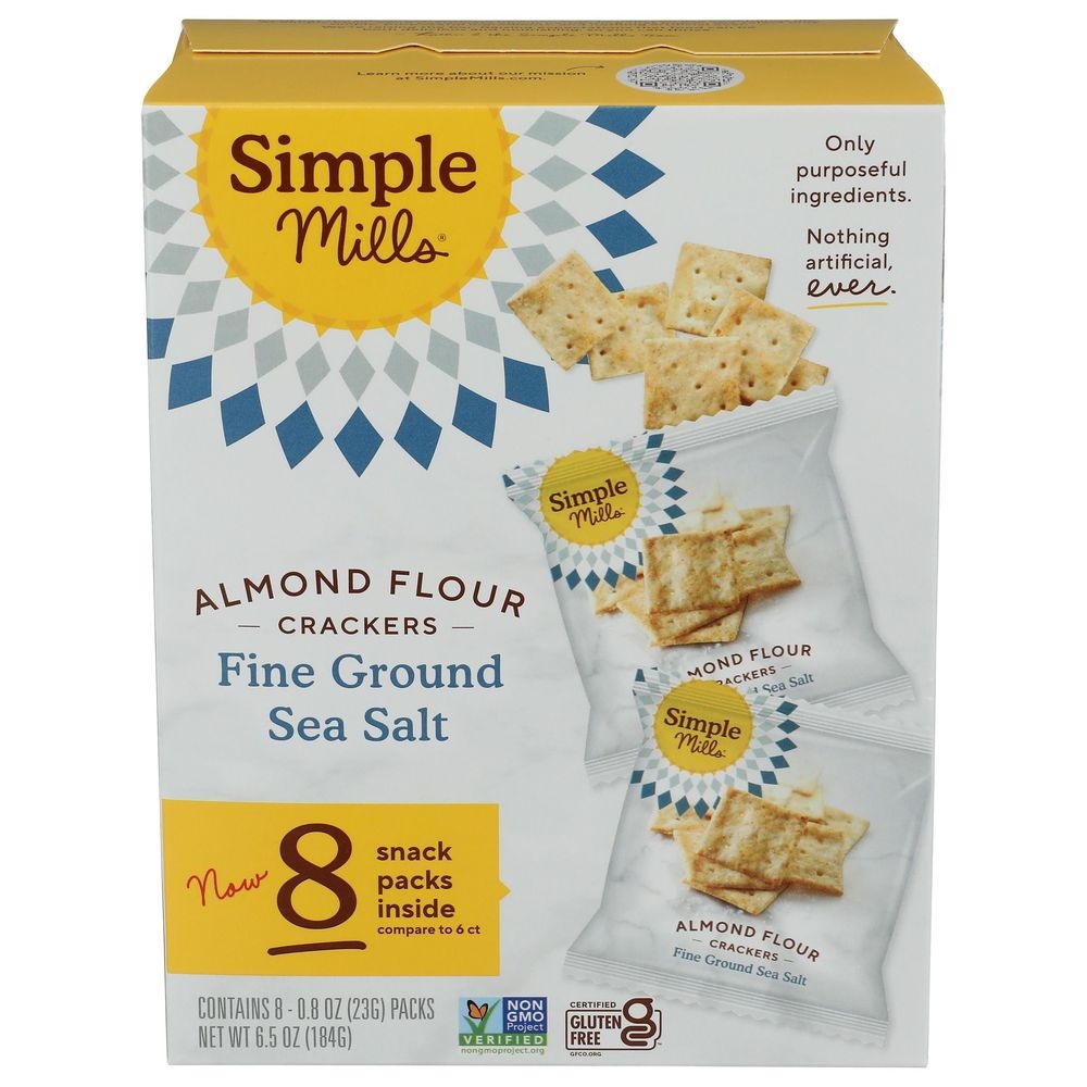 Fine Ground Sea Salt Almond Flour Cracker