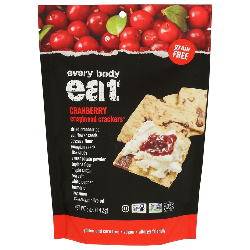 Cranberry Crispbread Crackers