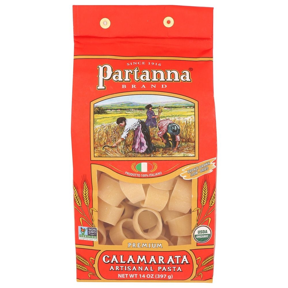 Organic Calamarata Artisanal Pasta