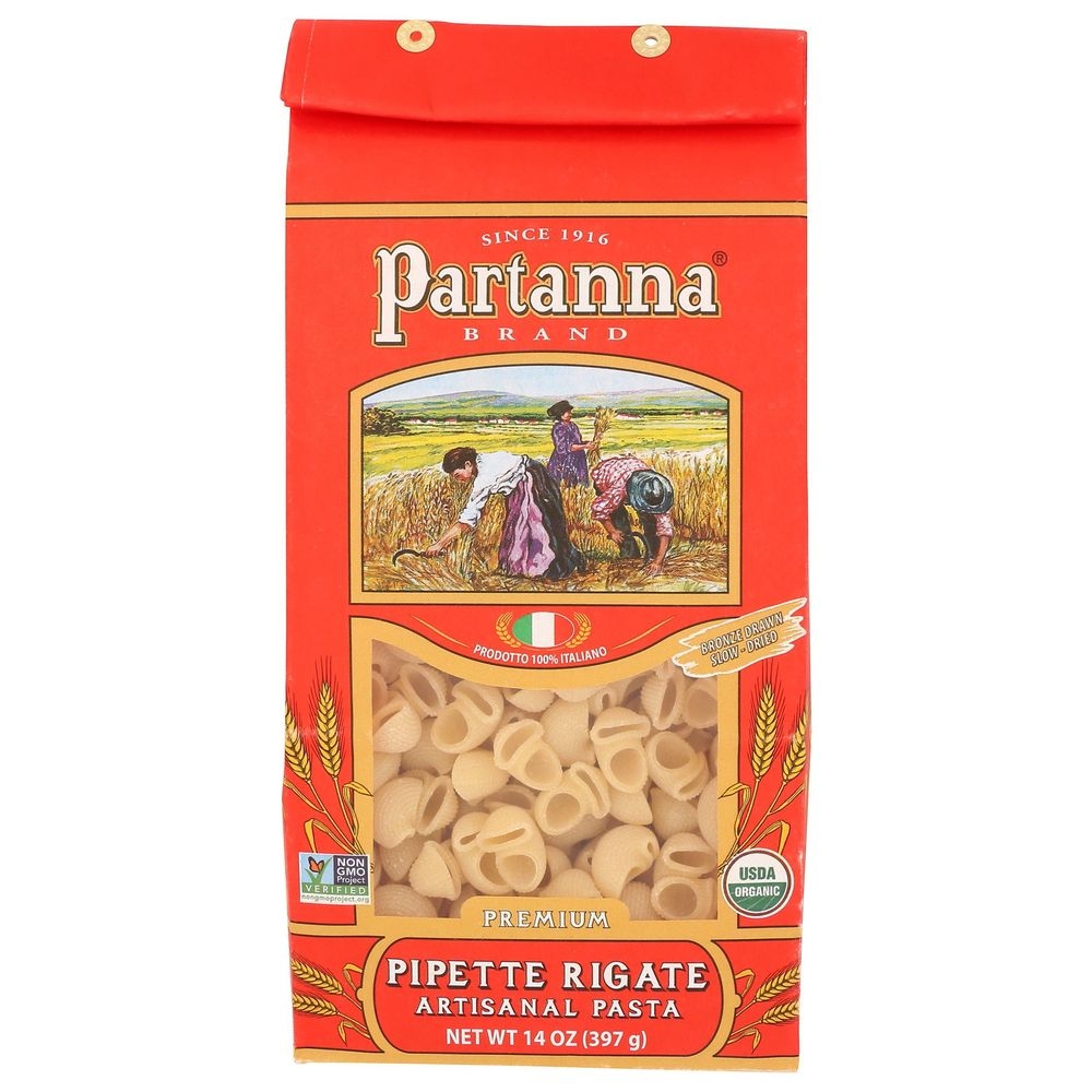 Organic Pipette Rigate Artisanal Pasta