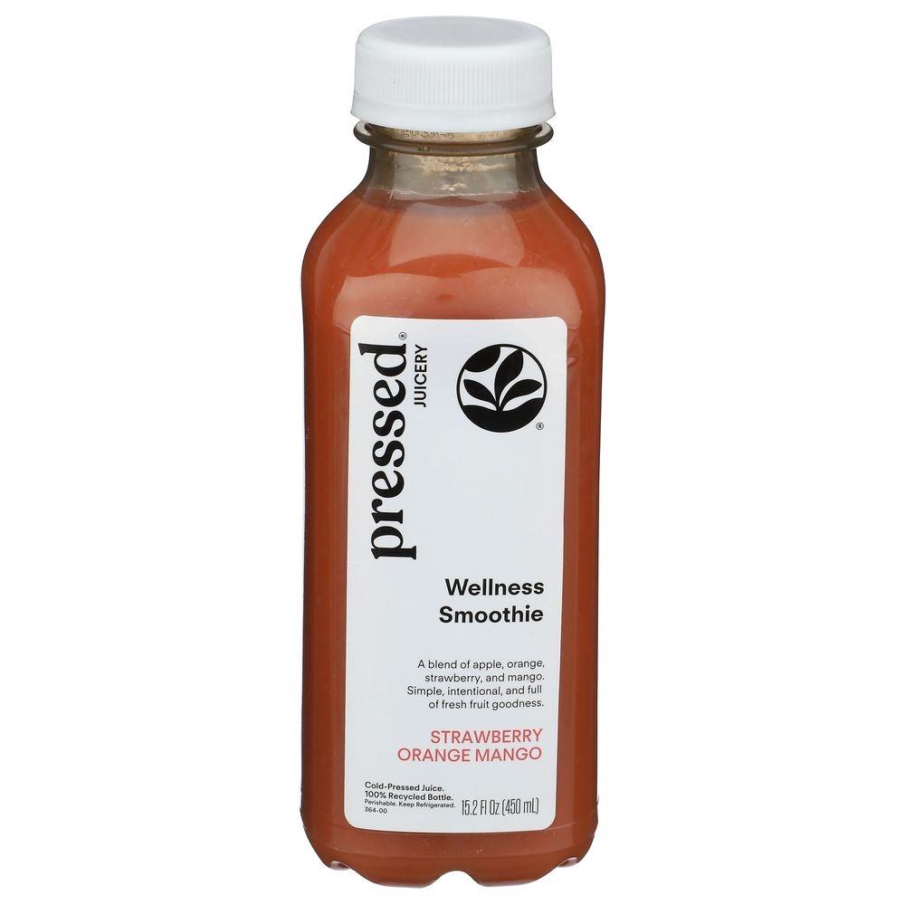 Strawberry Orange Mango Wellness Smoothie