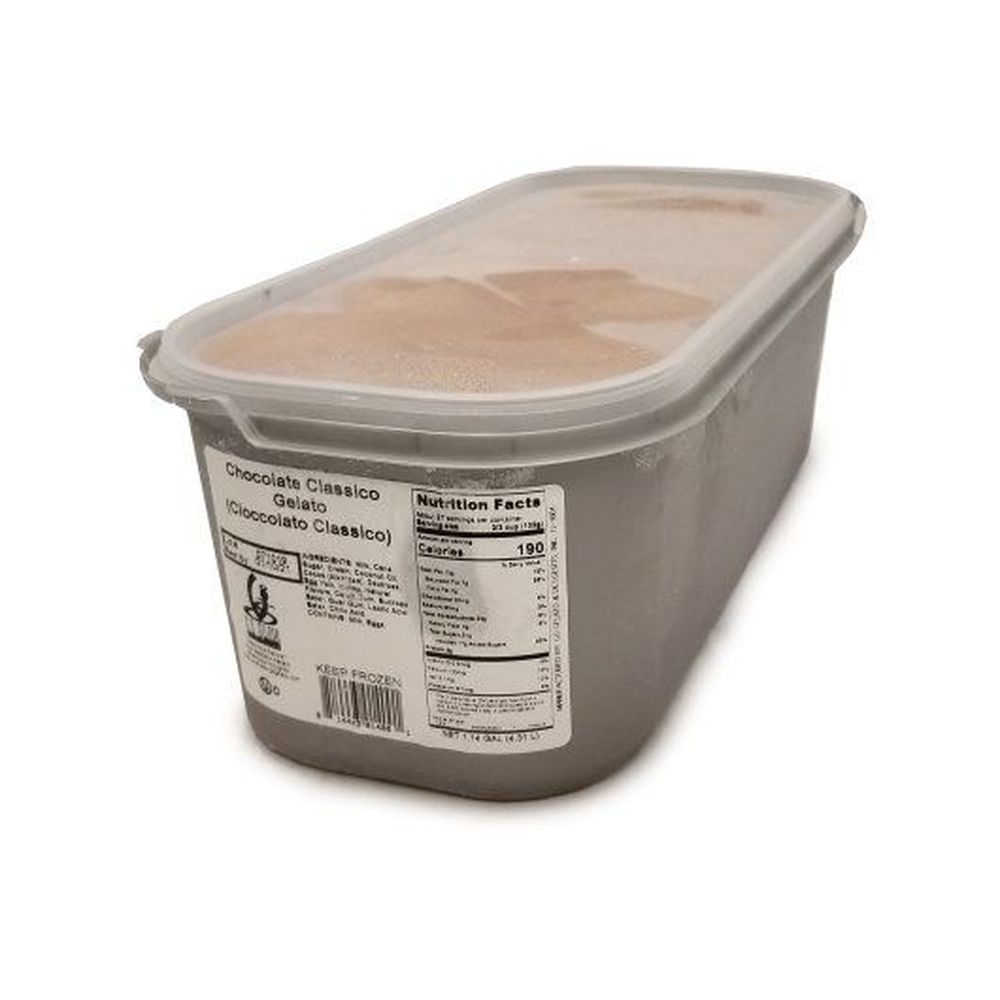 GS Gelato Classico Chocolate Gelato, 4.31 Liter