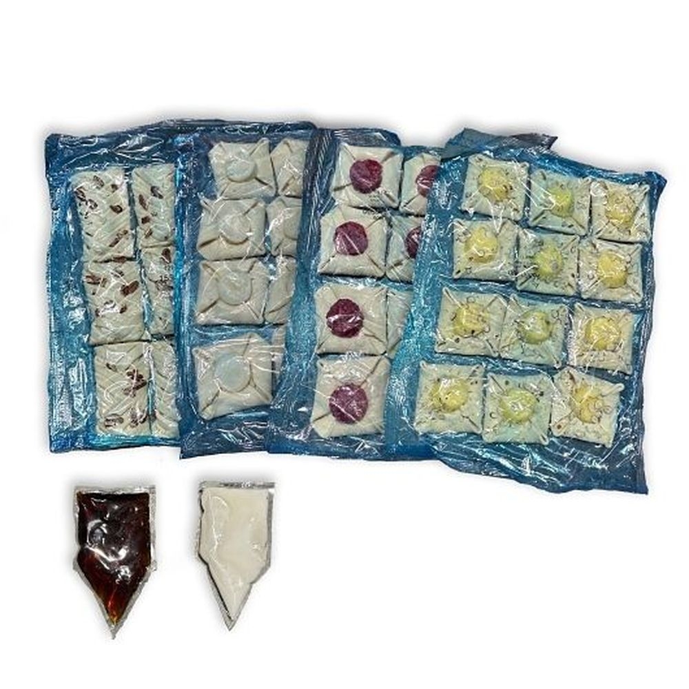 BelPastry Large Mix Danish Pastry, 3.53 Ounce -- 48 per case.