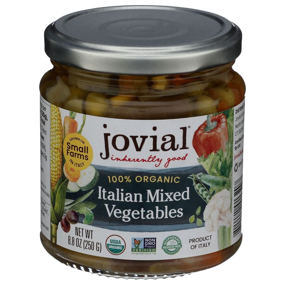Jovial Organic Italian Mixed Vegetables, 8.8 Ounce -- 6 Per Case