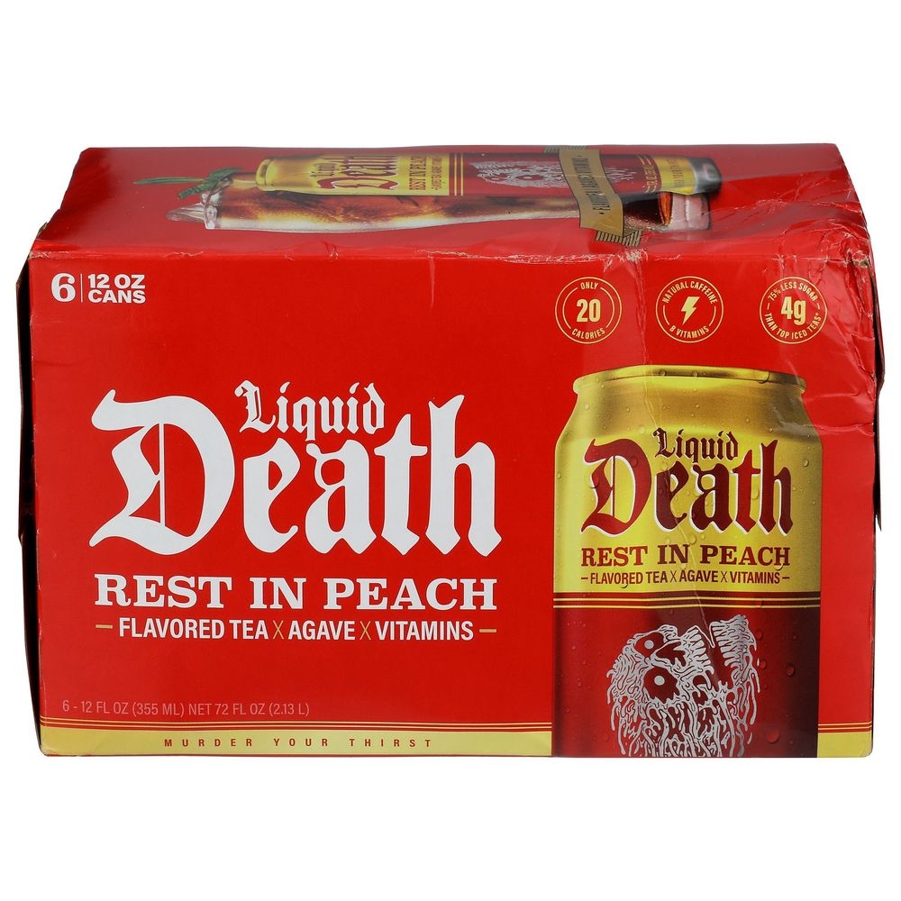 Rest In Peach Iced Tea
