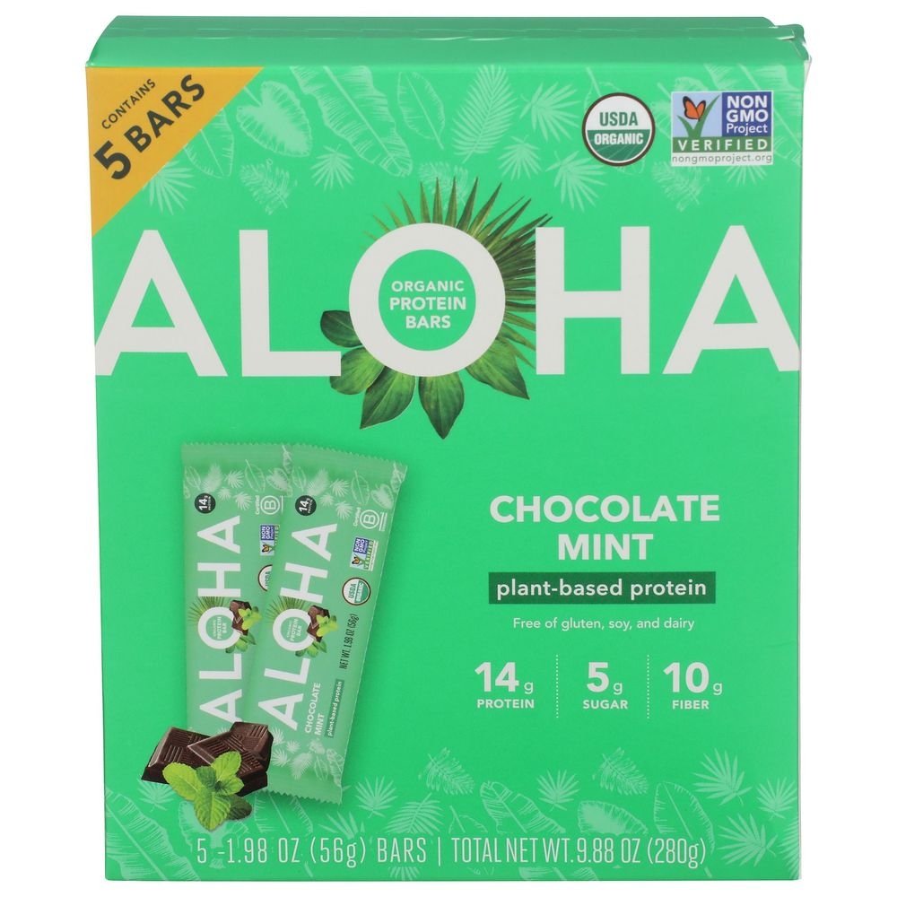 Organic Plant-Based Chocolate Mint Protein Bar