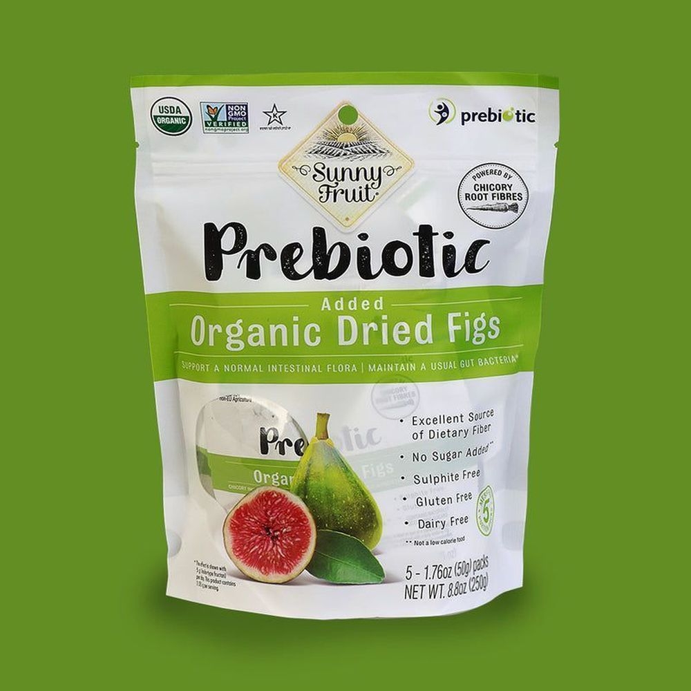 Organic Dried Figs with Added Prebiotics