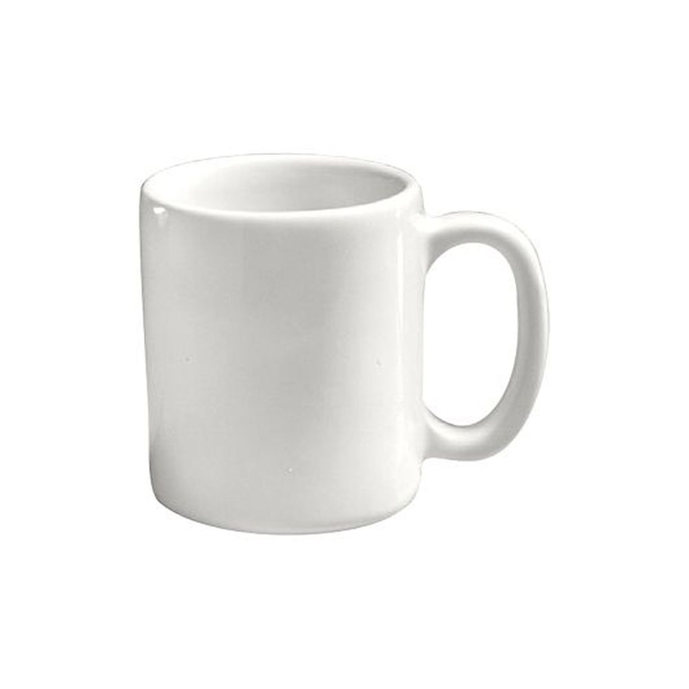 White Houston 10 Ounce Coffee Mug, 24 count
