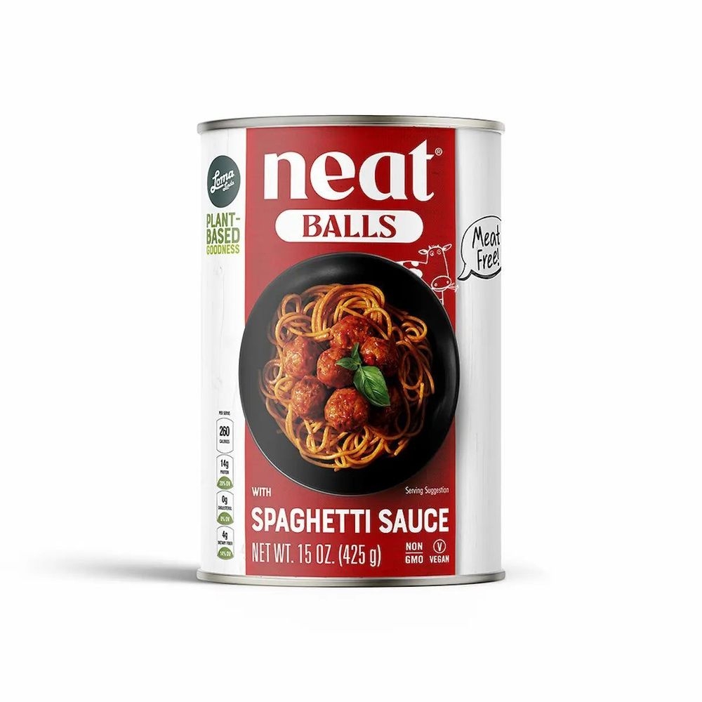 Plant Based Meatballs with Spaghetti Sauce