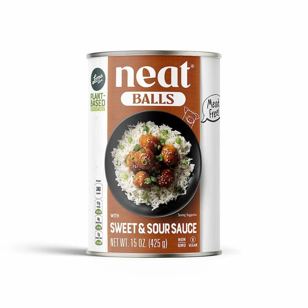 Plant Based Meatballs with Sweet and Sour Sauce