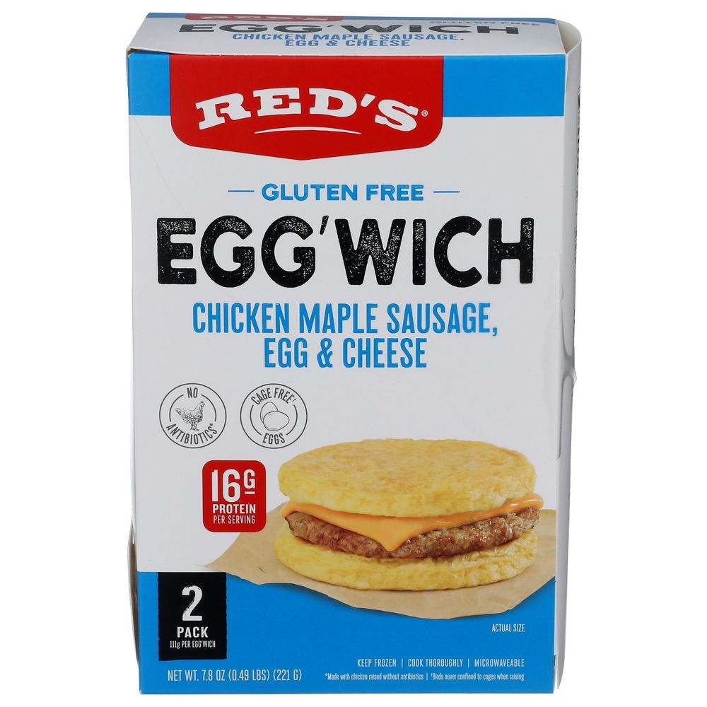 Chicken Maple Sausage Egg Cheese Eggwich