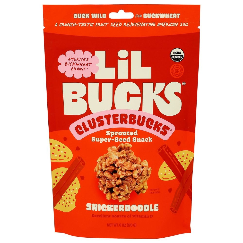 Clusterbucks Snickerdoodle Sprouted Super Seed Snack