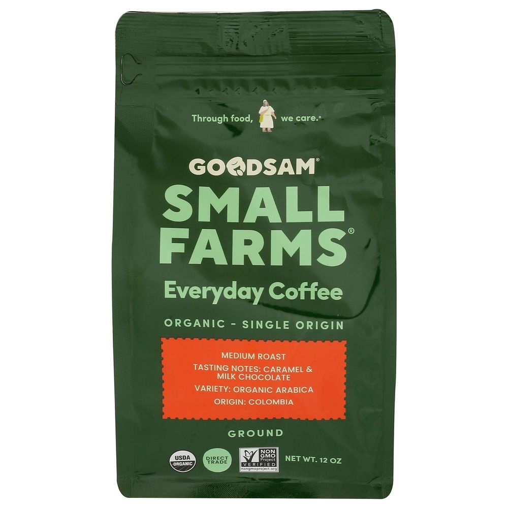 Small Farms Organic Ground Medium Roast Everyday Coffee
