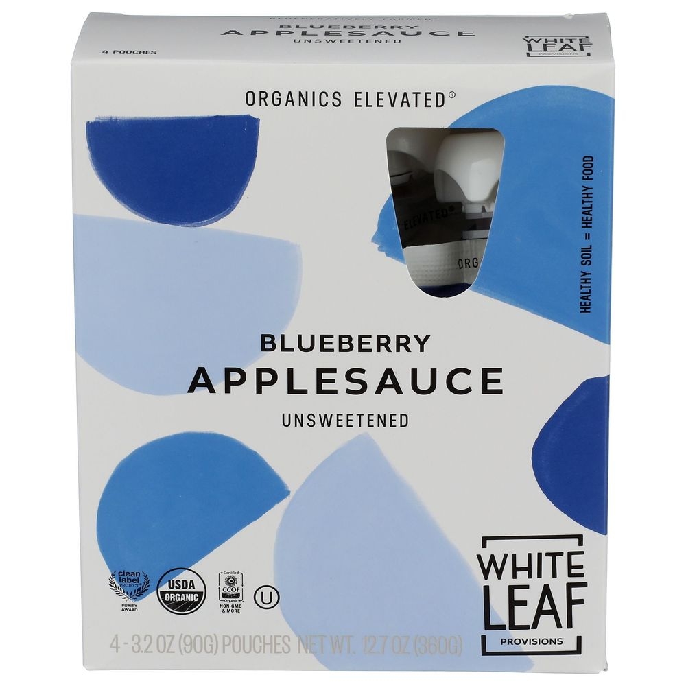 Organic Unsweetened Blueberry Apple Sauce