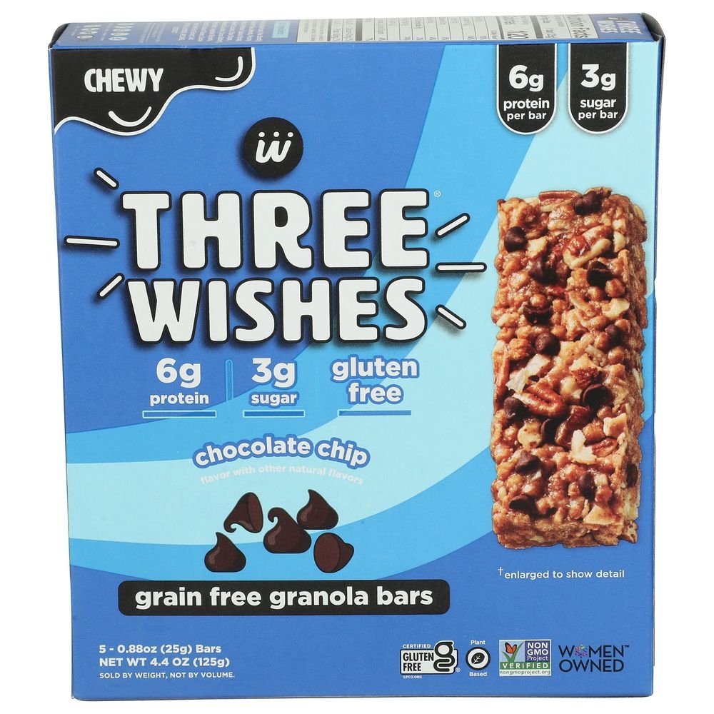 Chocolate Chip Grain Free Granola Bar