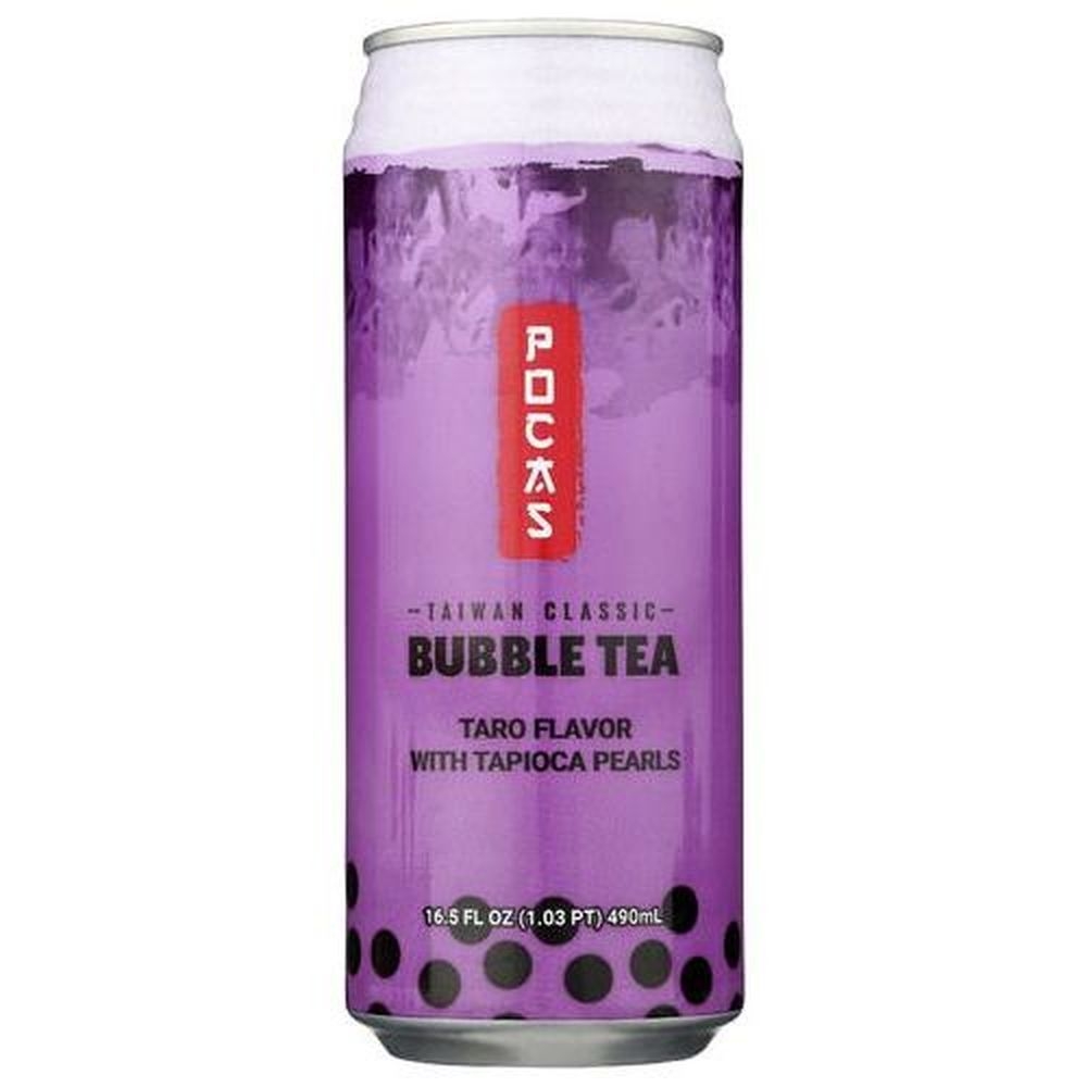 Taro Flavor with Tapioca Pearls Bubble Tea