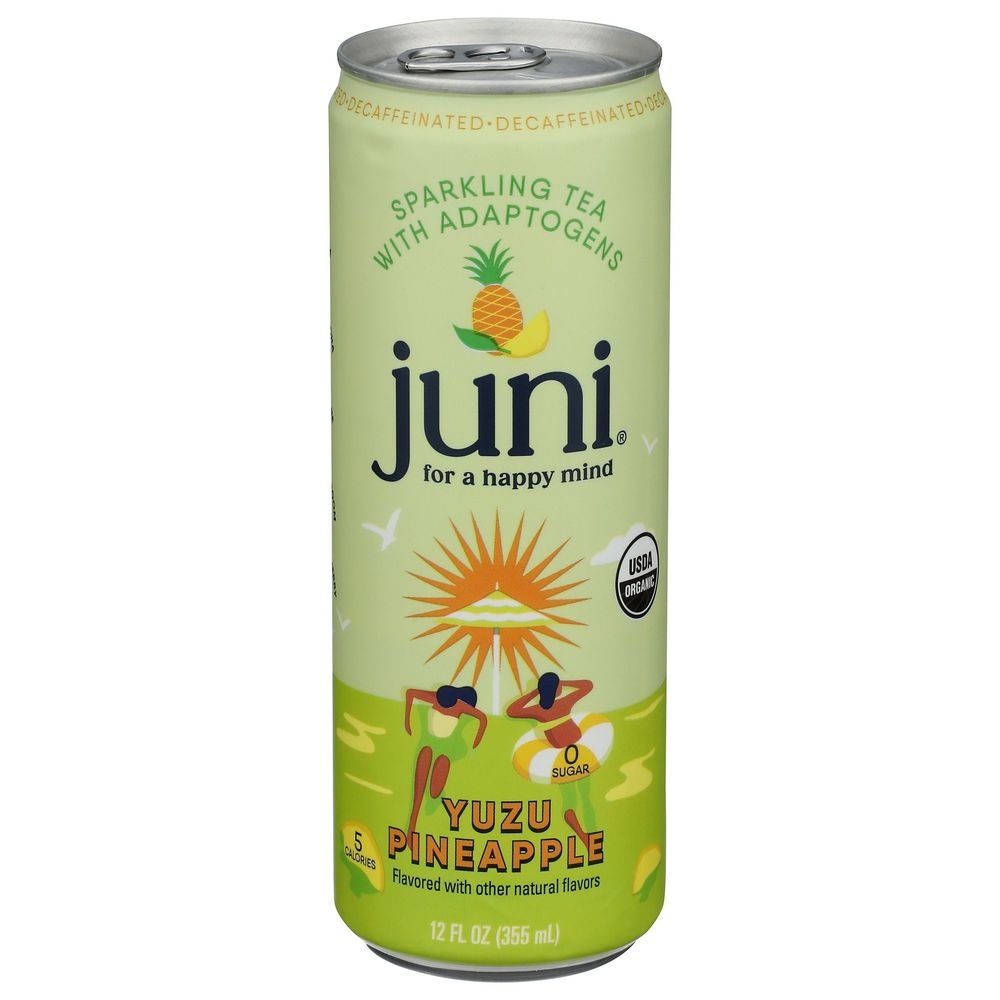 Decaffeinated Yuzu Pineapple Tea with Adaptogens