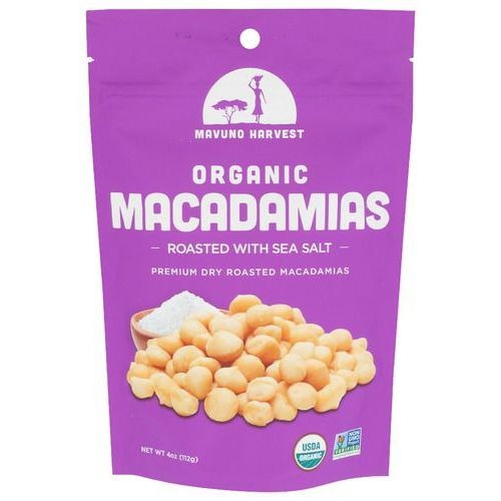 Organic Roasted Macadamias Nuts with Sea Salt