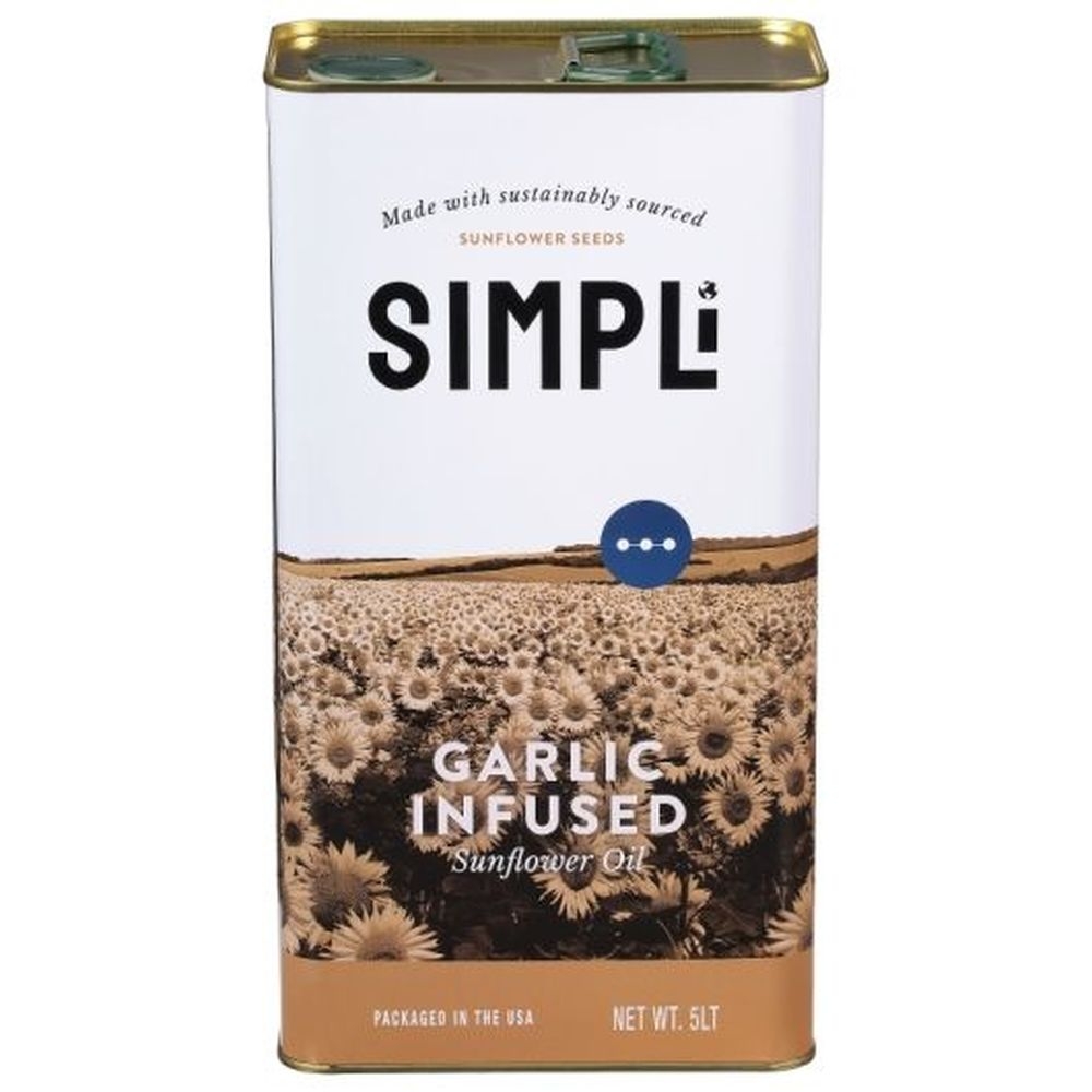 Garlic Infused High Oleic Sunflower Oil