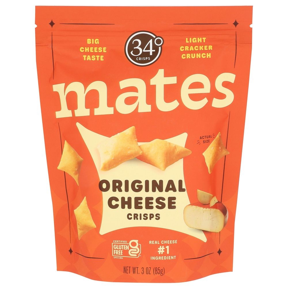 Mates Original Cheese Crisps