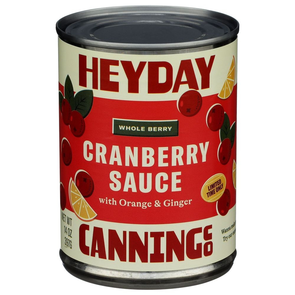 Cranberry Sauce with Orange and Ginger