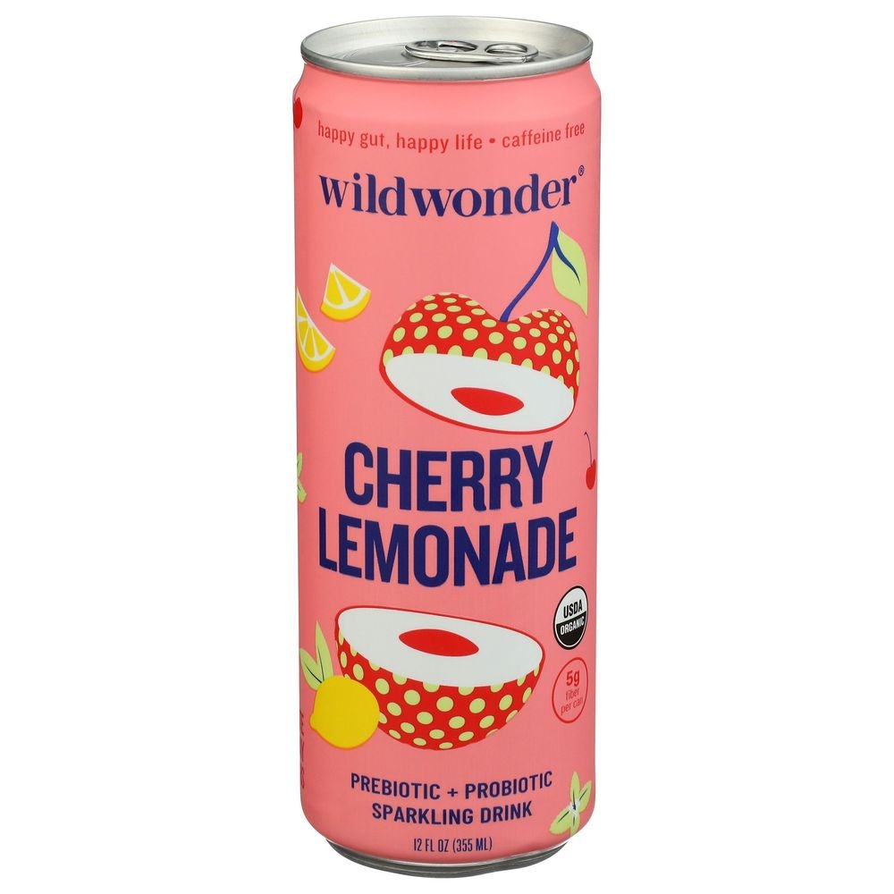 Organic Cherry Lemonade Sparkling Drink