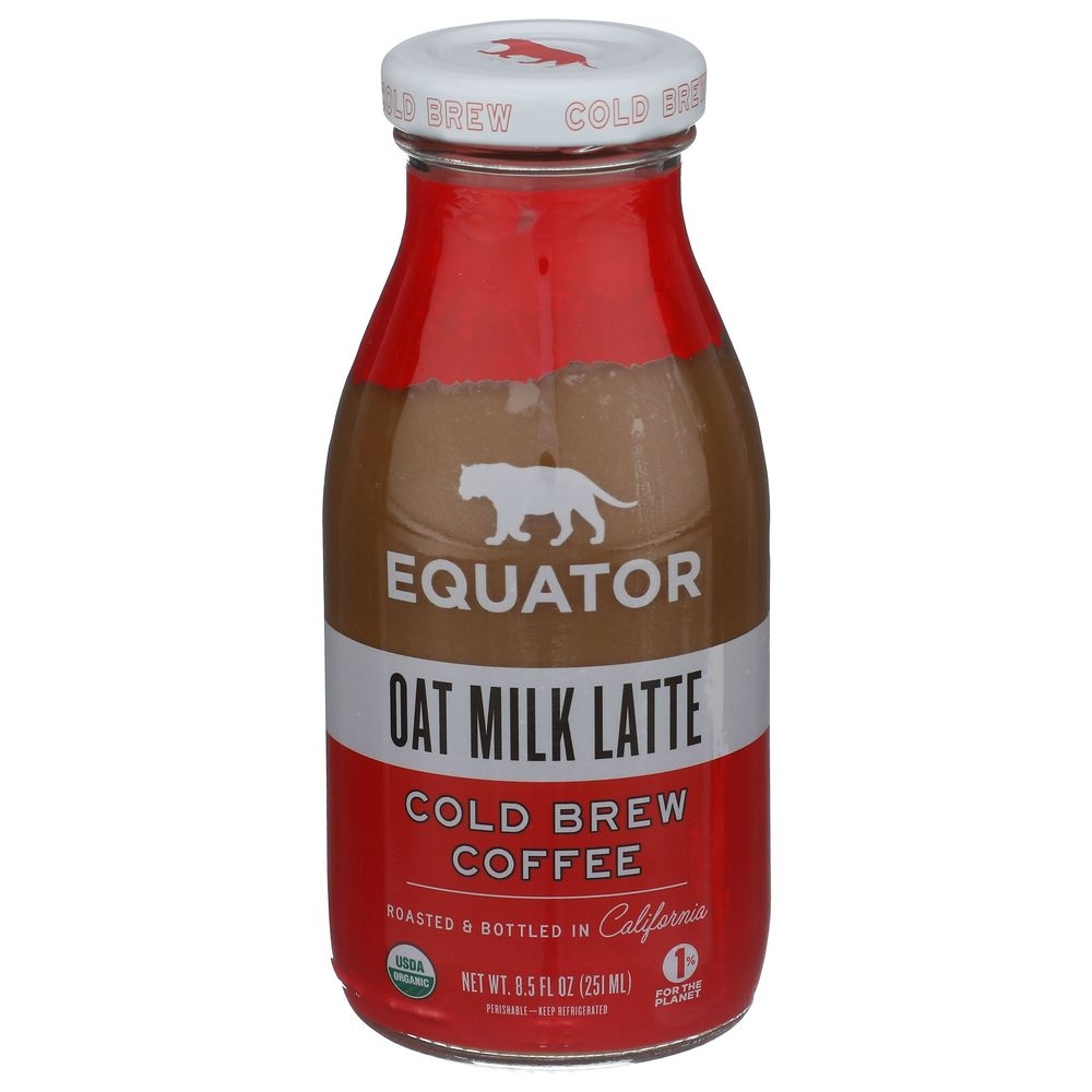 Organic Oat Milk Latte Cold Brew Coffee