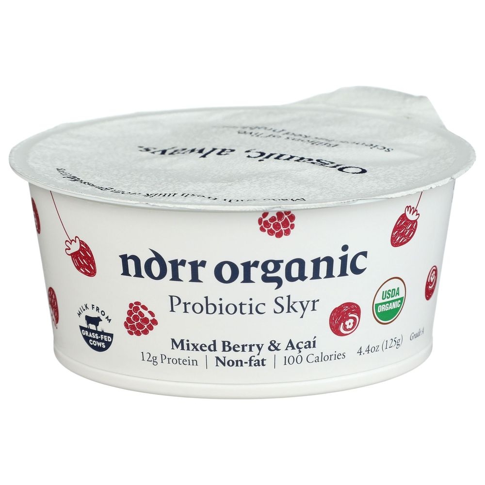 Mixed Berry and Acai Non Fat Probiotic Skyr