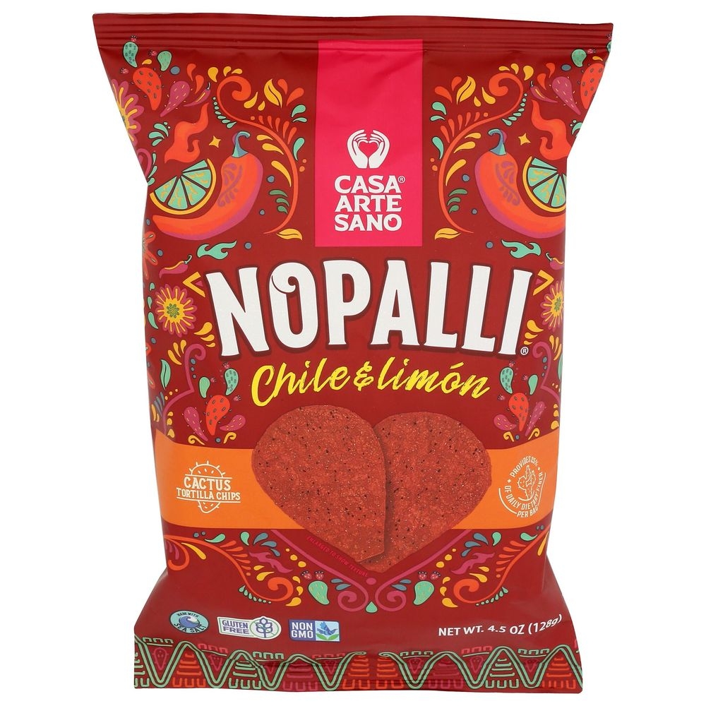 Chile and Limon Cactus Tortilla Chips