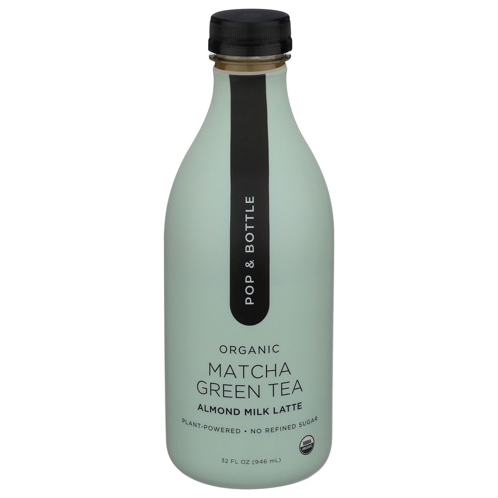 Organic Matcha Green Tea Almond Milk Latte