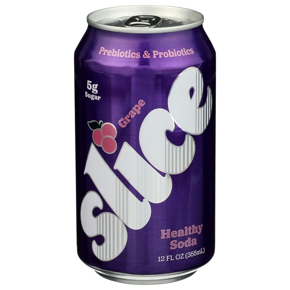 Prebiotics and Probiotics Healthy Grape Soda