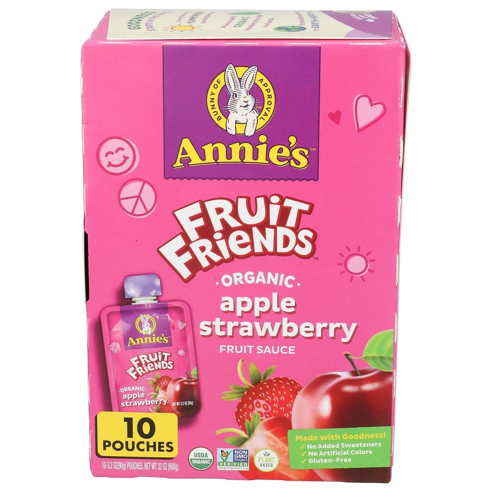 Fruit Friends Organic Apple Strawberry Fruit Sauce