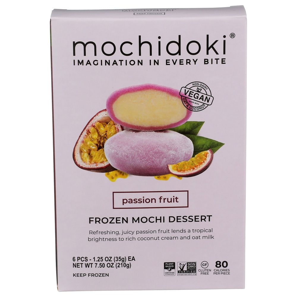 Passion Fruit Mochi Ice Cream