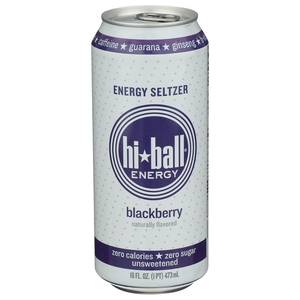 Blackberry Energy Seltzer
