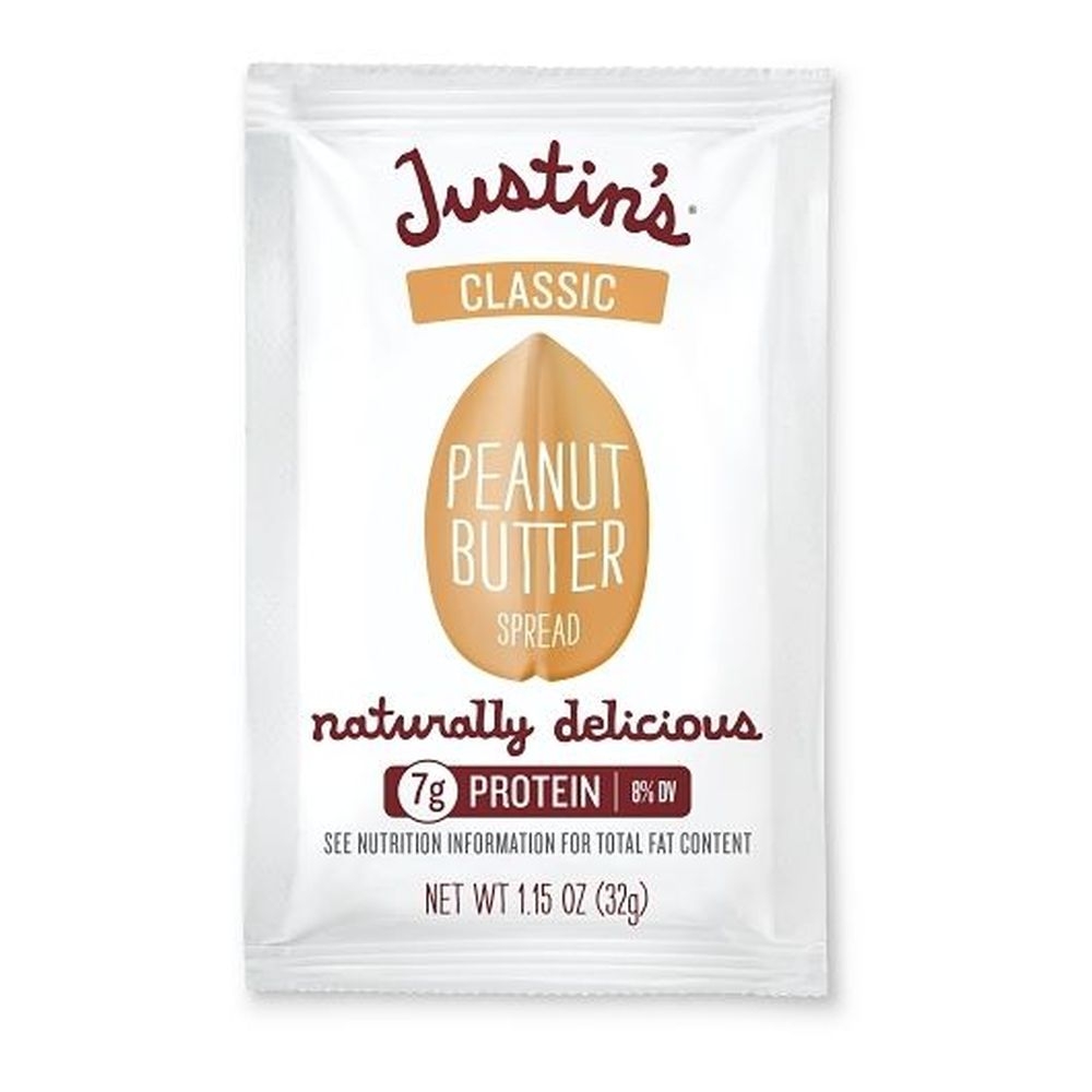 Justins Classic Peanut Butter, 1.15 Ounce -- 60 per case
